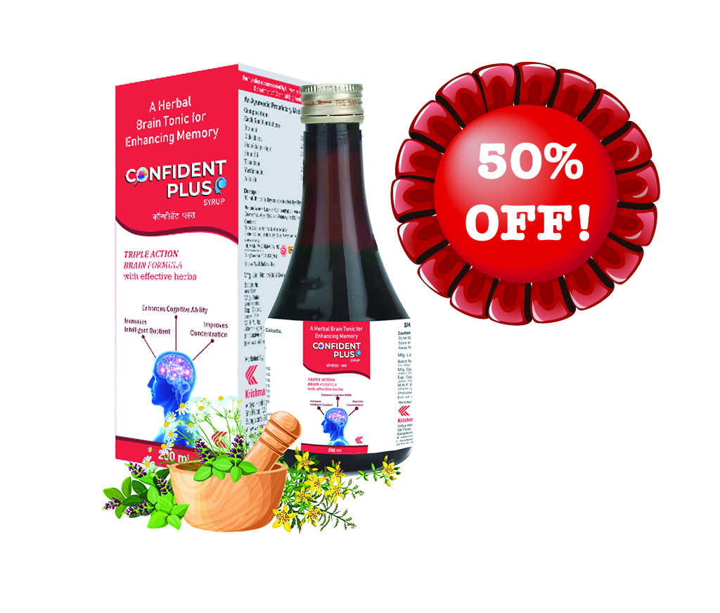CONFIDENT PLUS SYRUP 1*100 ML